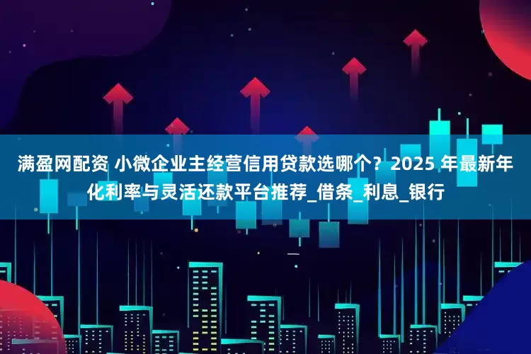 满盈网配资 小微企业主经营信用贷款选哪个？2025 年最新年化利率与灵活还款平台推荐_借条_利息_银行